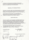 Resolution des Bezirksparlamentes des 20. Bezirkes vom 20.9.2006